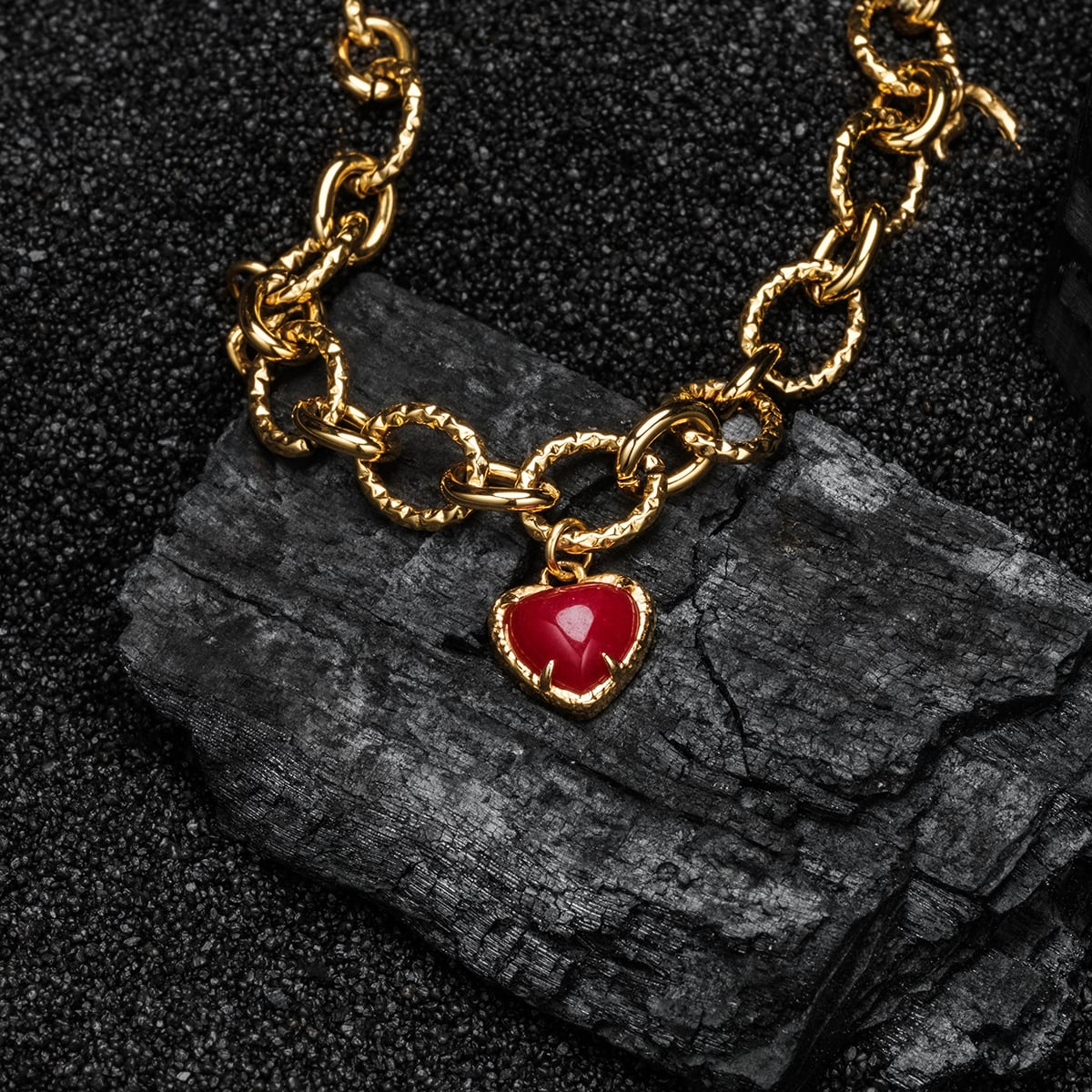 Amorance Armband (Chalcedon/Gold)
