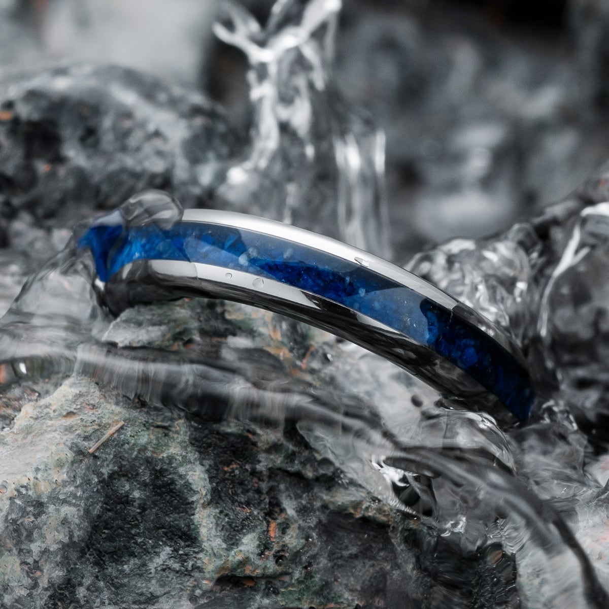 Sumo Ring (Lapislazuli/Tungsten)