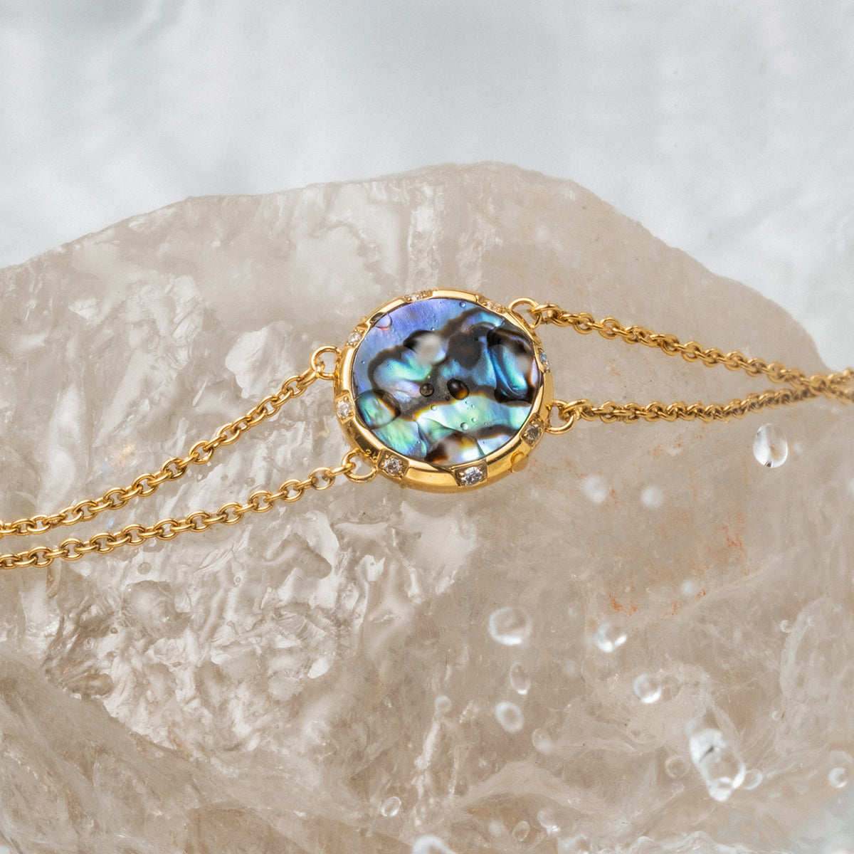 Soulgaze Bracelet (Abalone/Gold)