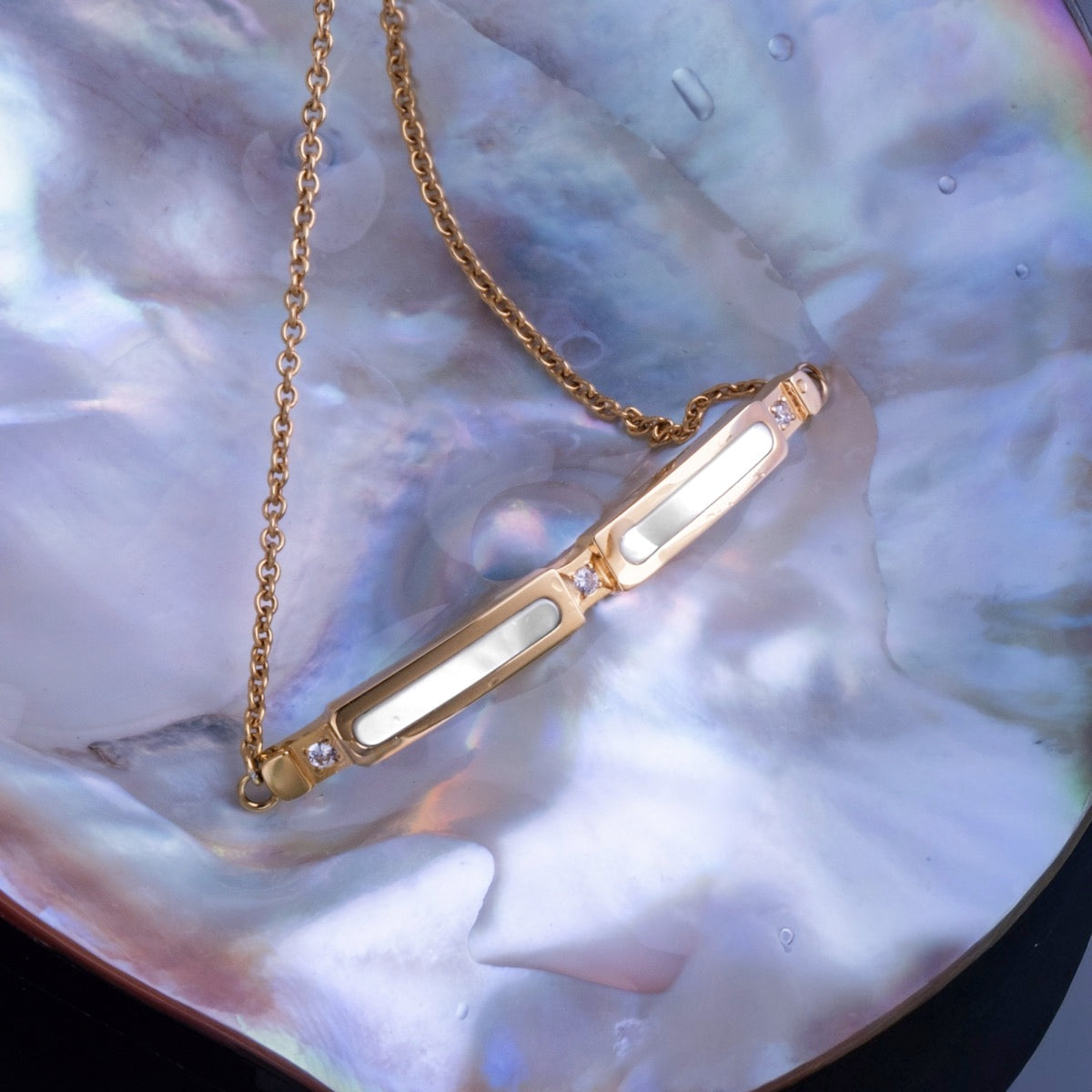 Campania Strap (Mother-of-pearl/Gold)