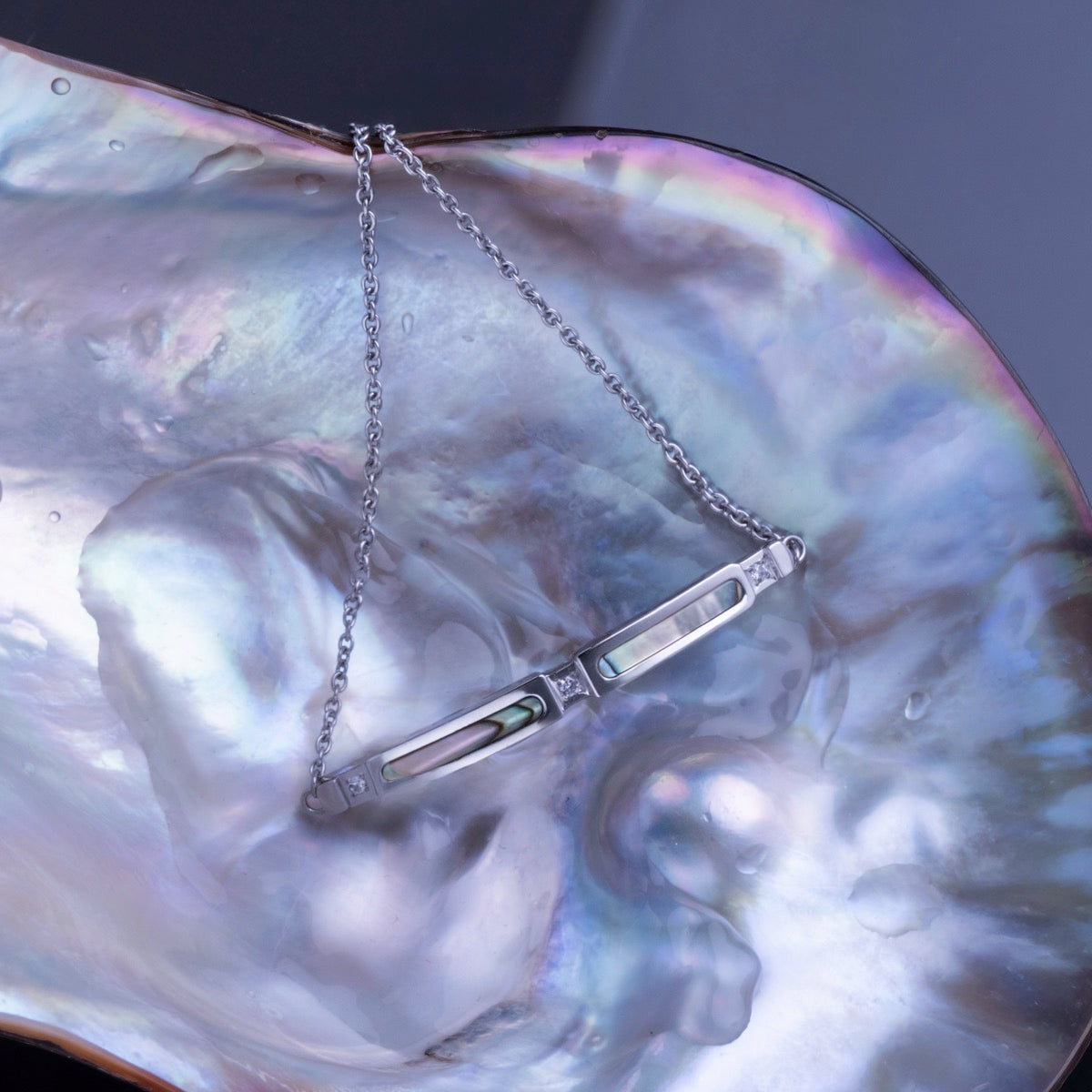 Campania Strap (Abalone/Silver)