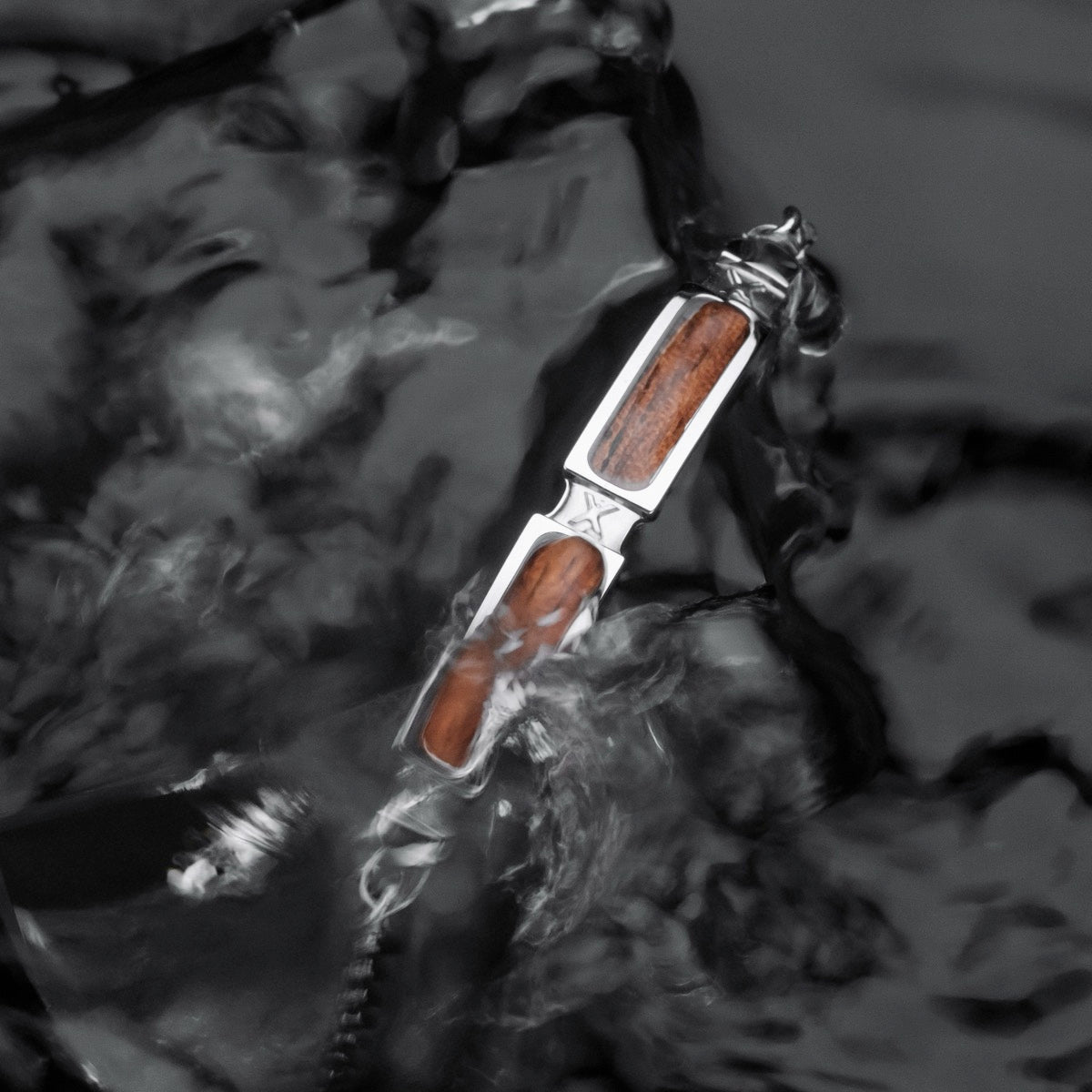 Campania Strap (Walnut/Silver)