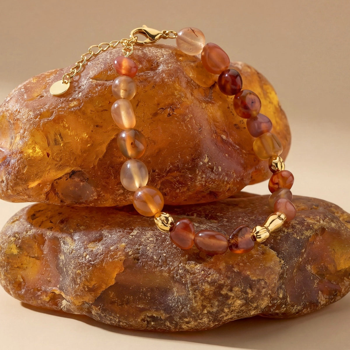 Fireworks Strap (Agate/Gold)