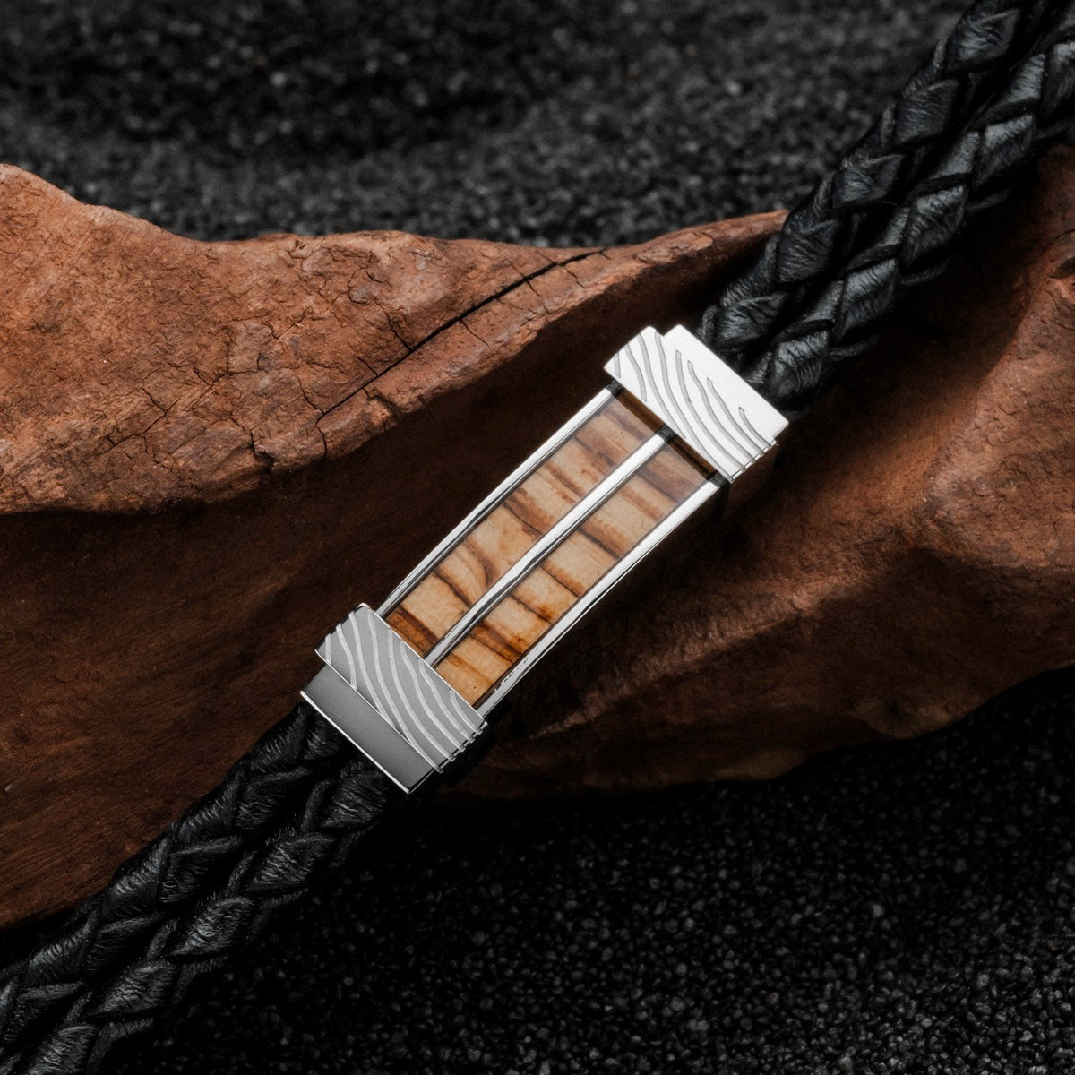 Wildrider Strap (Zebrawood/Black) I