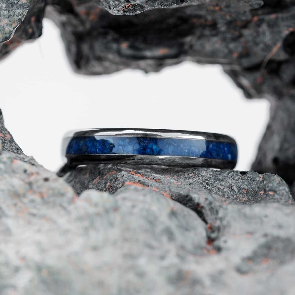 Sumo Ring (Lapislazuli/Tungsten)