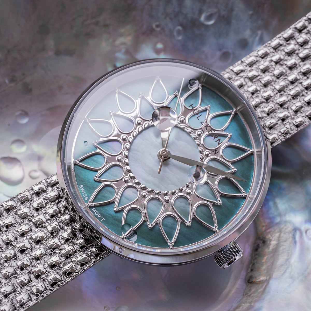 Suncatcher (Perlmutt/Silber)
