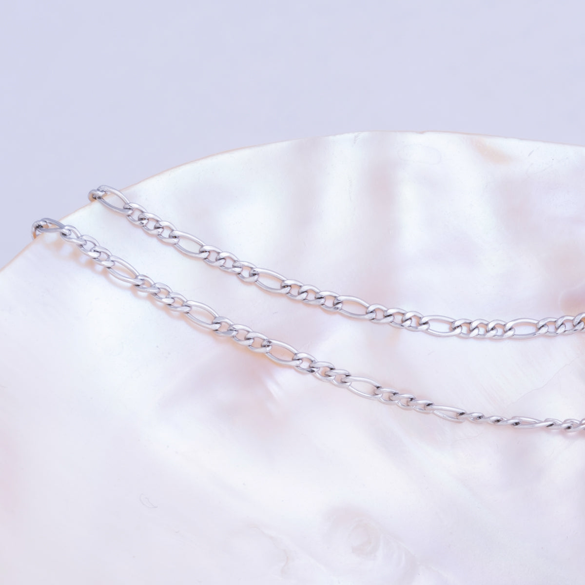 Fritillary Necklace (Mother-of-pearl/Silver)
