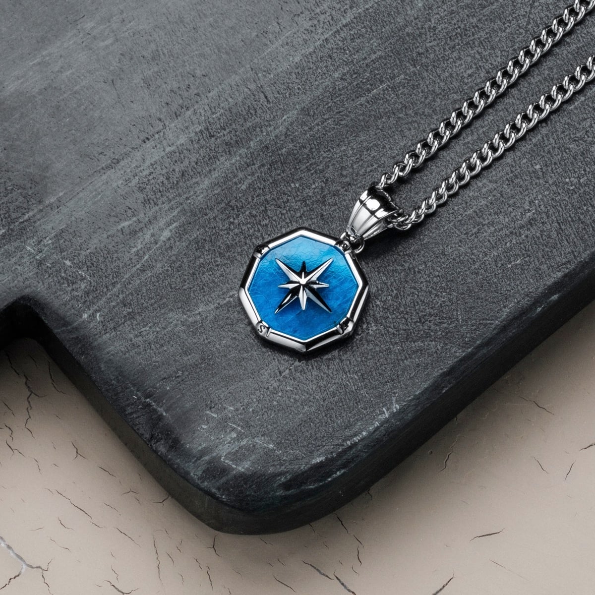 Polarstar Necklace (Apatite/Silver)