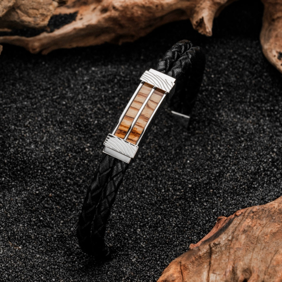 Wildrider Strap (Zebrawood/Black) I