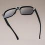 "The Triumphant" sunglasses featuring a unique maple/slate style and sleek design.