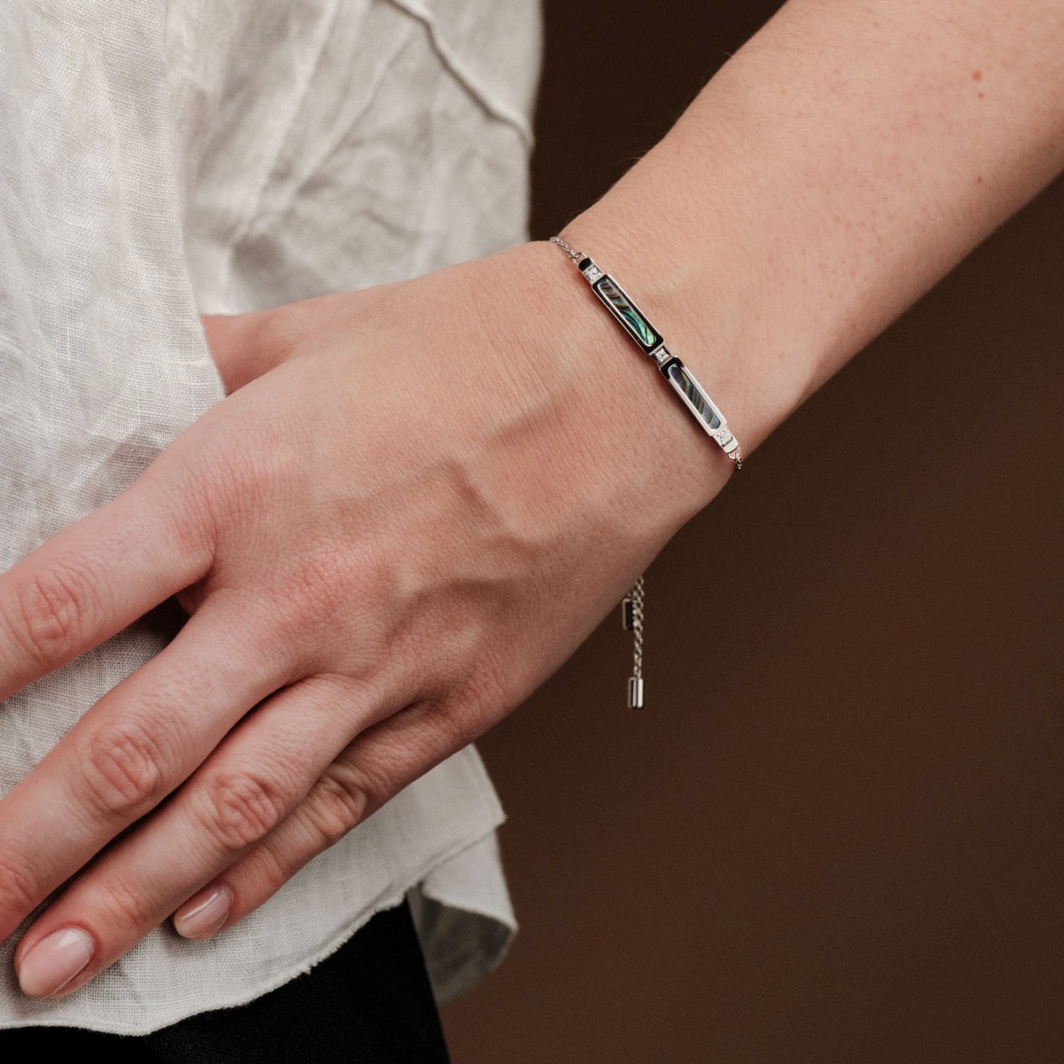 Campania Strap (Abalone/Silver)