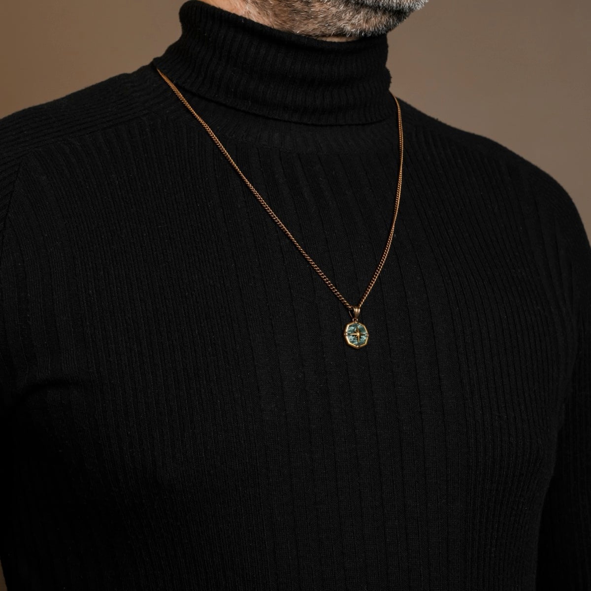 Polarstar Necklace (Marble/Gold)