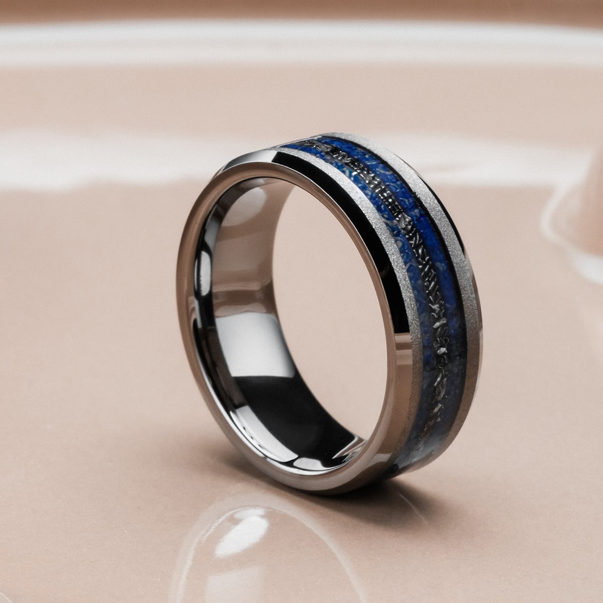 Sumo Ring (Meteorit/Lapislazuli)
