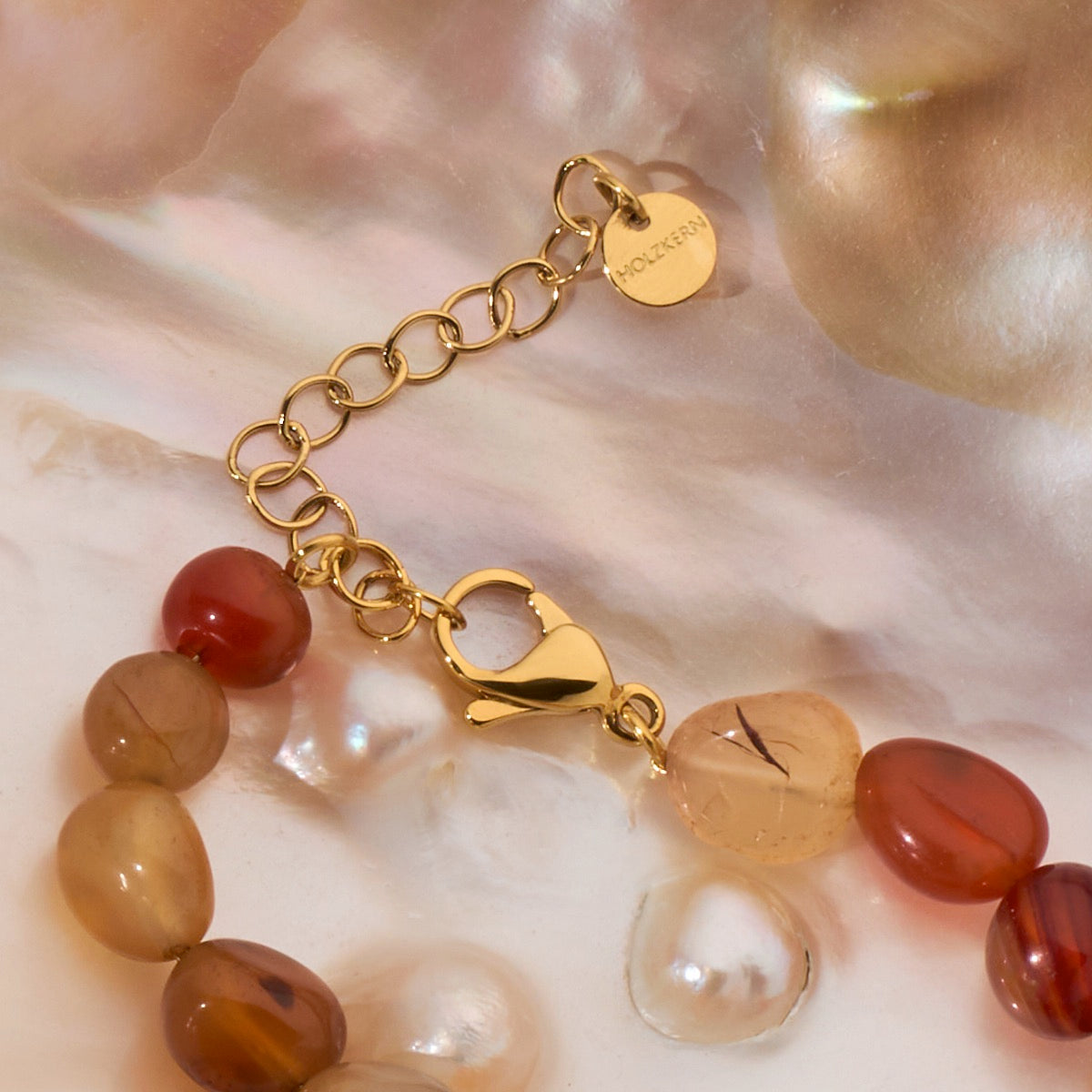 Fireworks Strap (Agate/Gold)