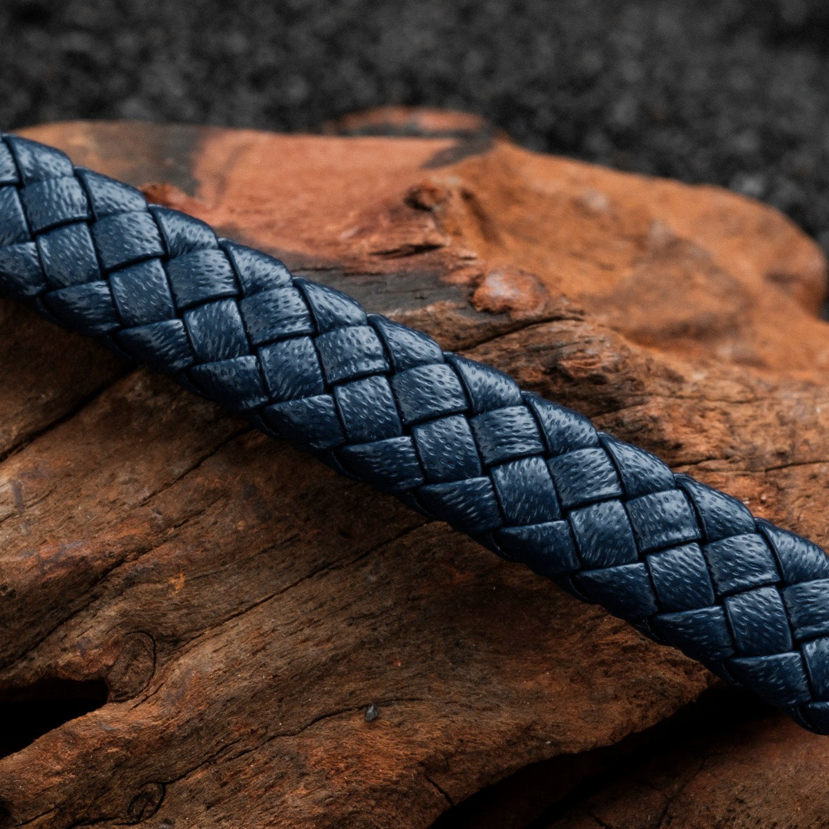 Wildrider Armband (Perlmutt/Blau)