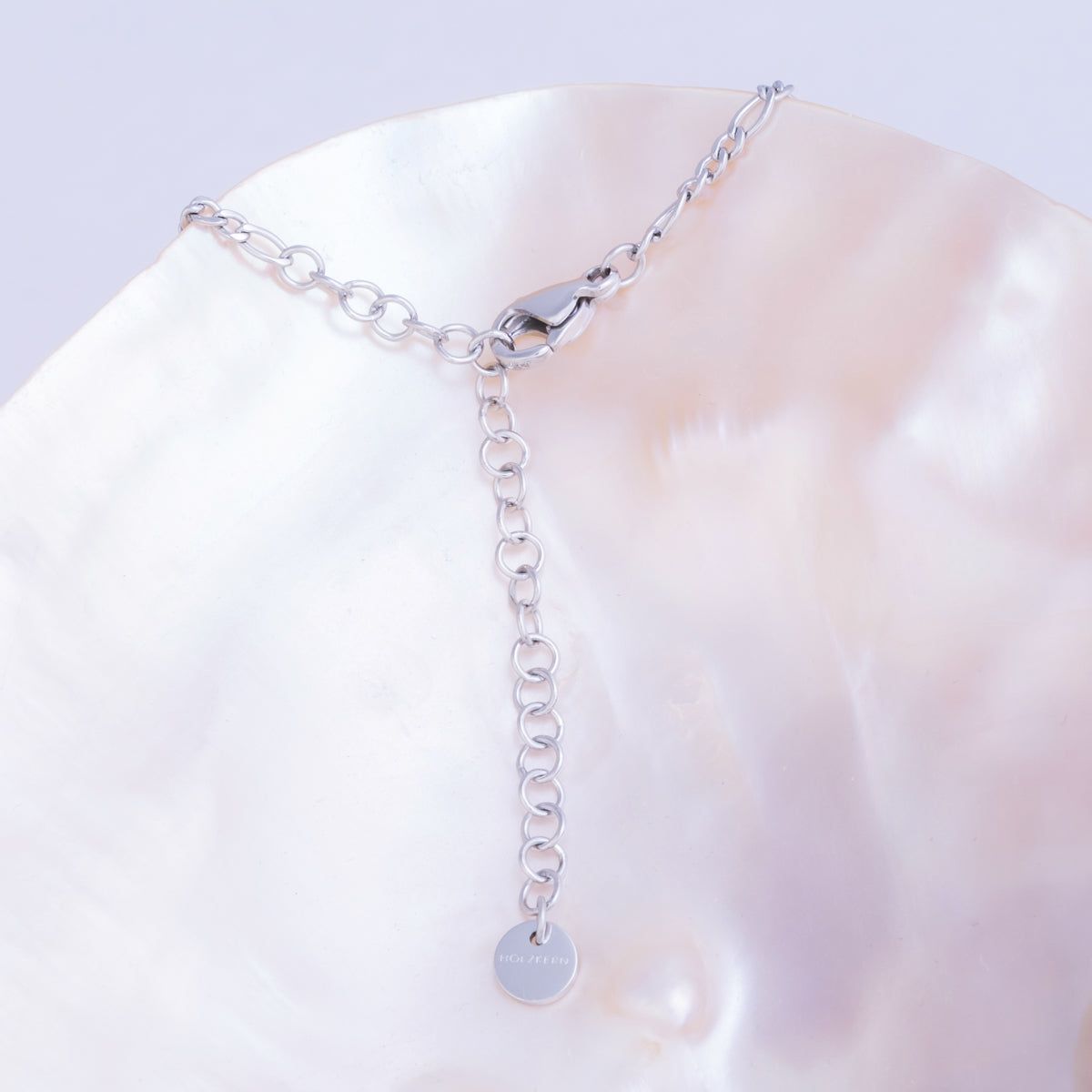 Fritillary Necklace (Mother-of-pearl/Silver)