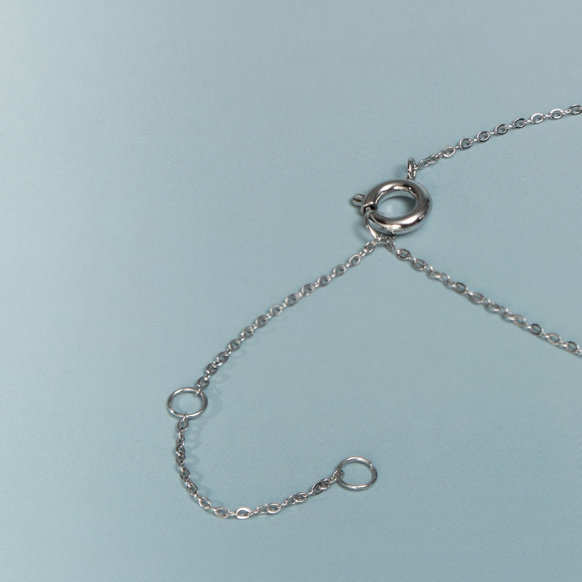 Newmoon Necklace (Labradorite/Silver)