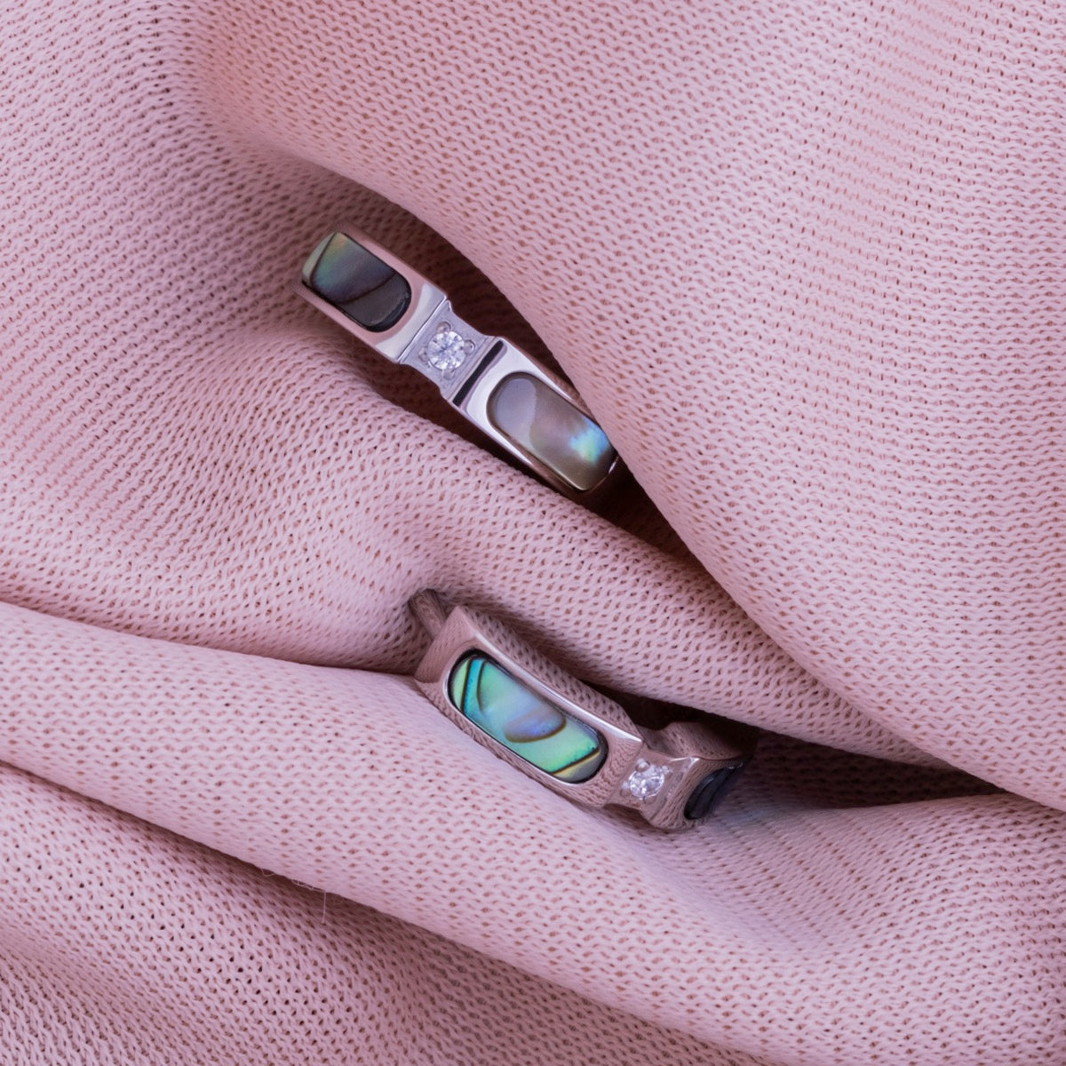 Campania Earrings (Abalone/Silver)