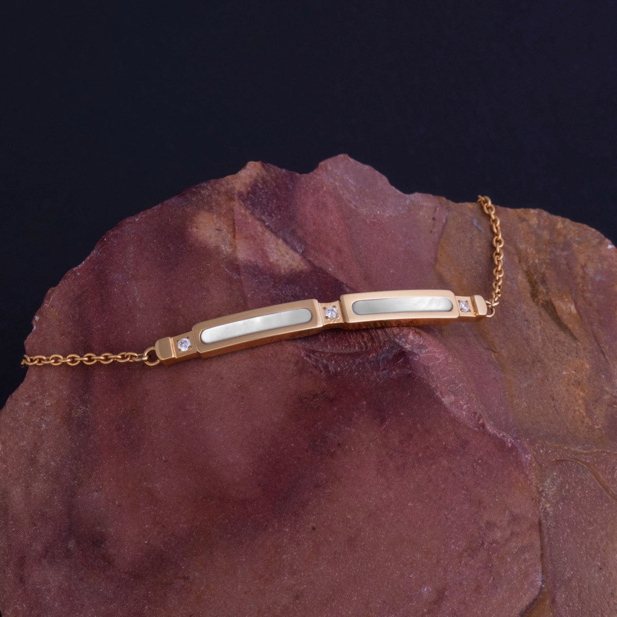 Campania Strap (Mother-of-pearl/Gold)