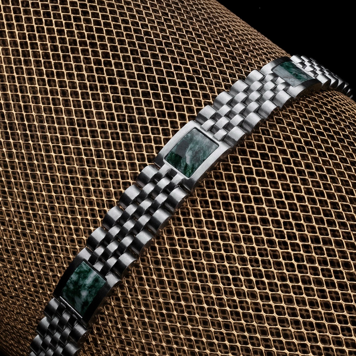 Pentachord (Grüner Marmor/Silber)