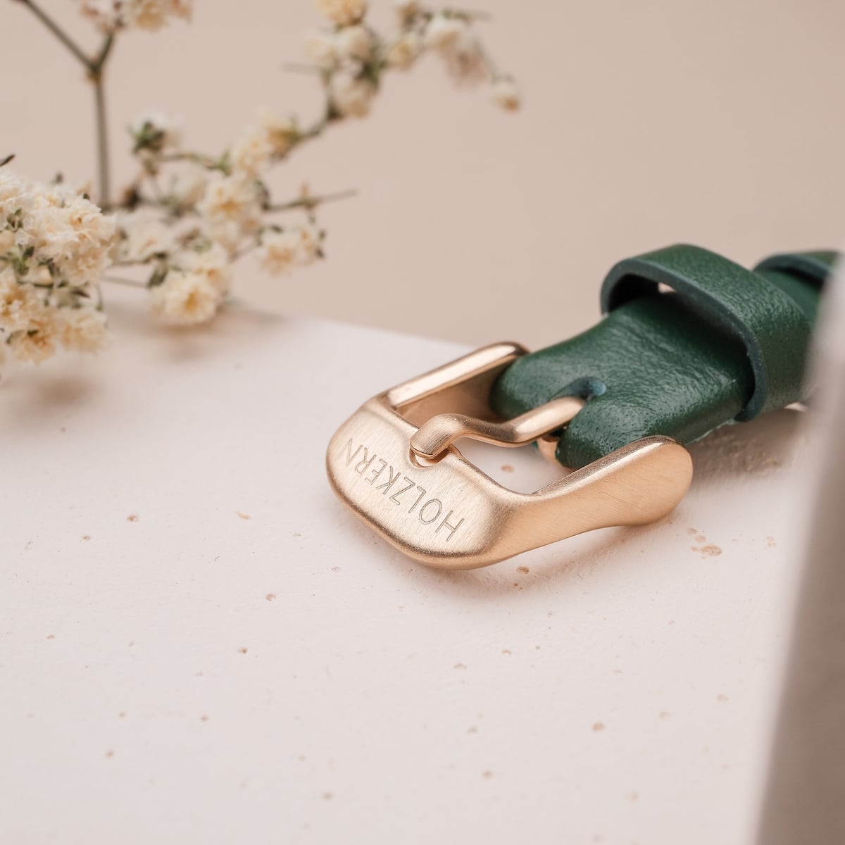 "Amelia", premium watch strap with a Marblewood and Maple style, featuring a sophisticated, natural aesthetic.